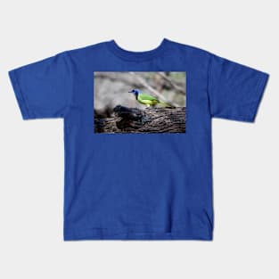 South Texas Green Jay Kids T-Shirt